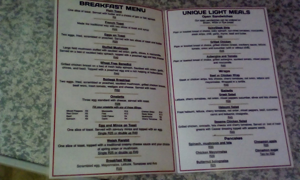 Menu Bottega Coffee-2